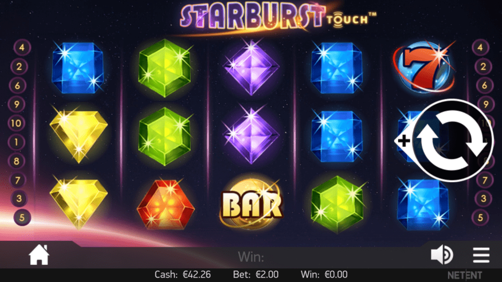 Winlion Casino Slots Starburst: Simple yet addictive wilds.